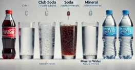 Unterschied zwischen Club Soda, Soda und Mineralwasser